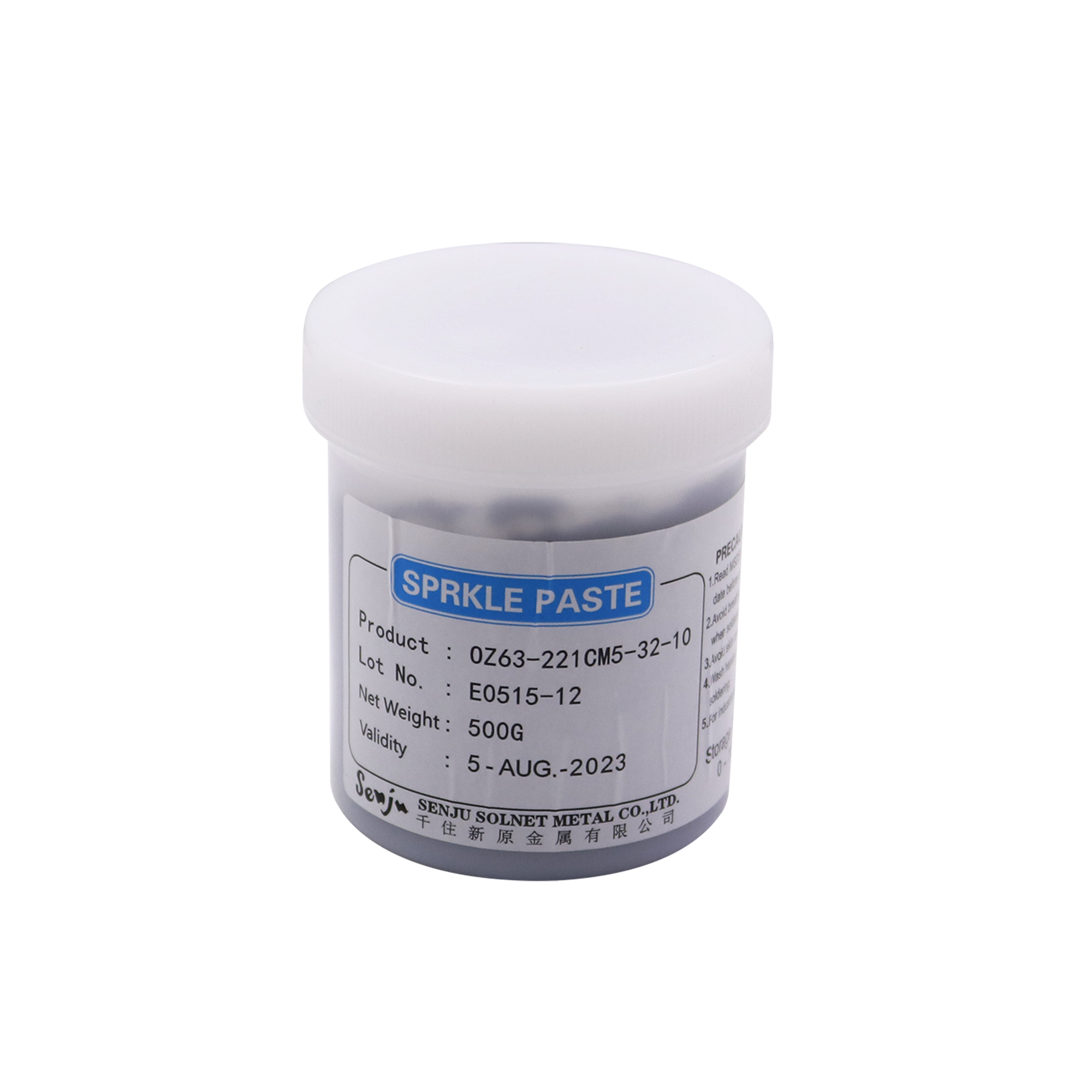 TIMAH CAIR SPRKLE WHITE LABEL 500g ORIGINAL